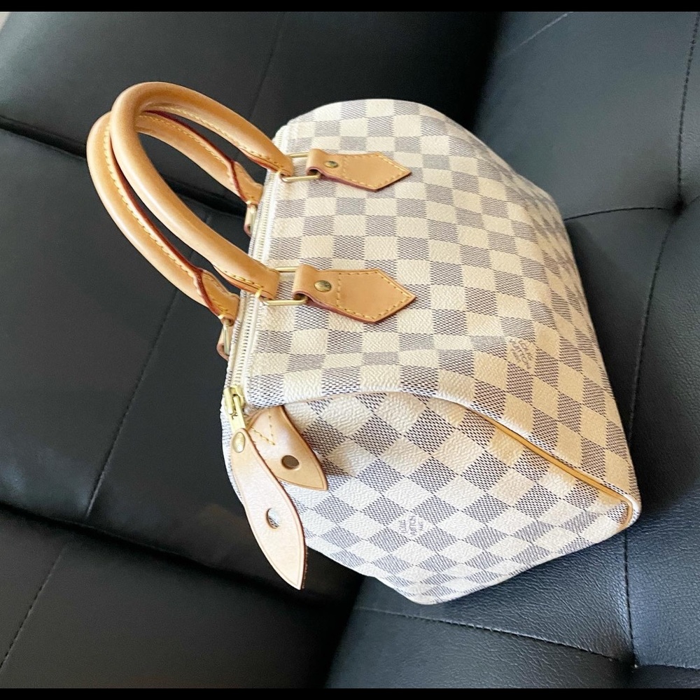 Louis Vuitton Azur Speedy 25 - Picture 7 of 12